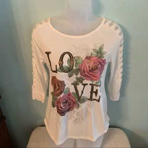 LOVE Long sleeve tee shirt
